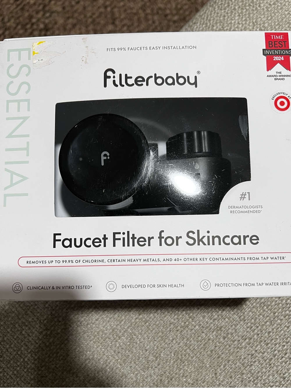 Filter baby water filter for skincare